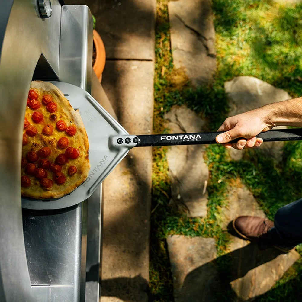 Fontana Forni Mangiafuoco Tabletop Dual Fuel Pizza Oven – 60×80cm