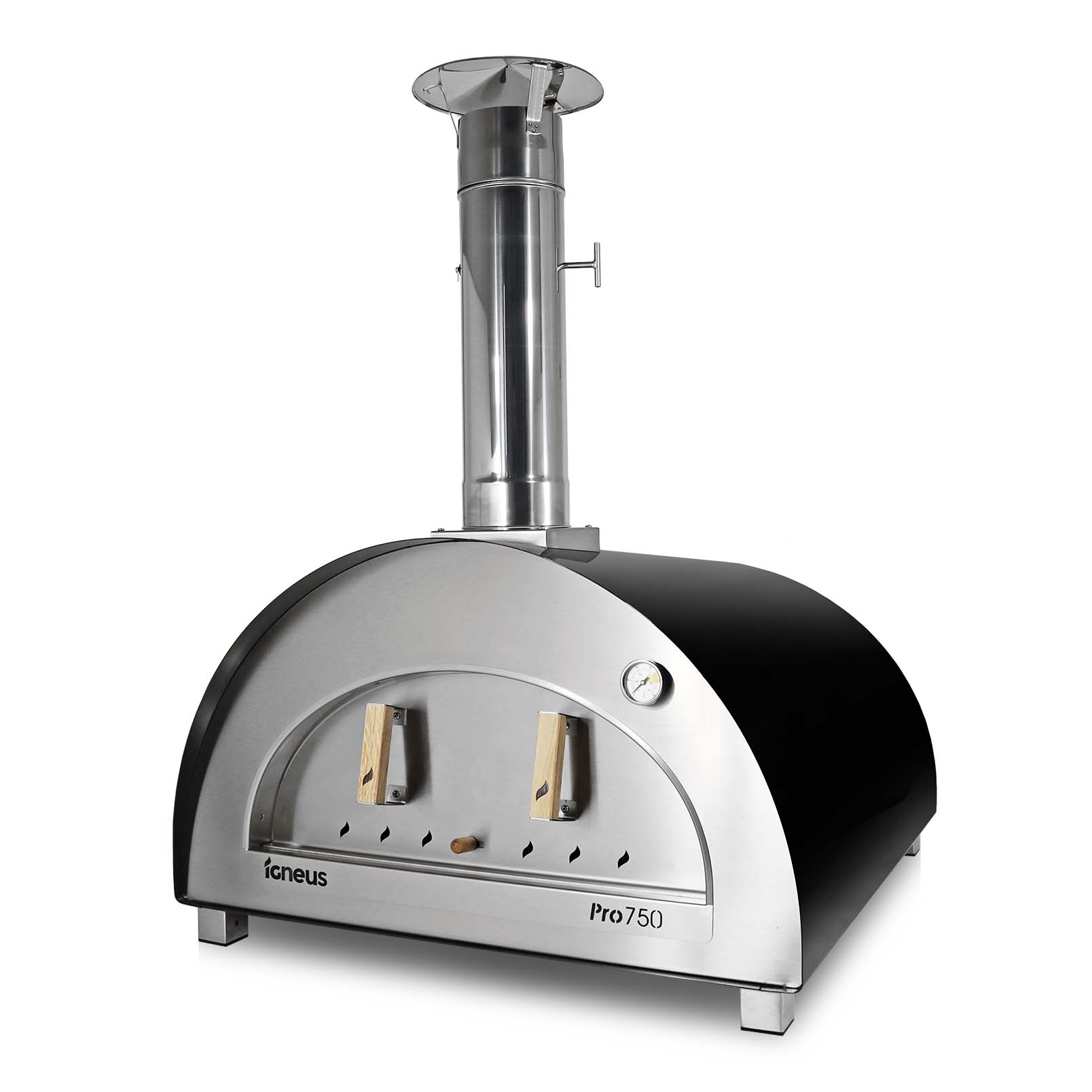 Igneus Pro 750 Wood-Fired Pizza Oven – XL Cooking Area for Home & Commercial Use