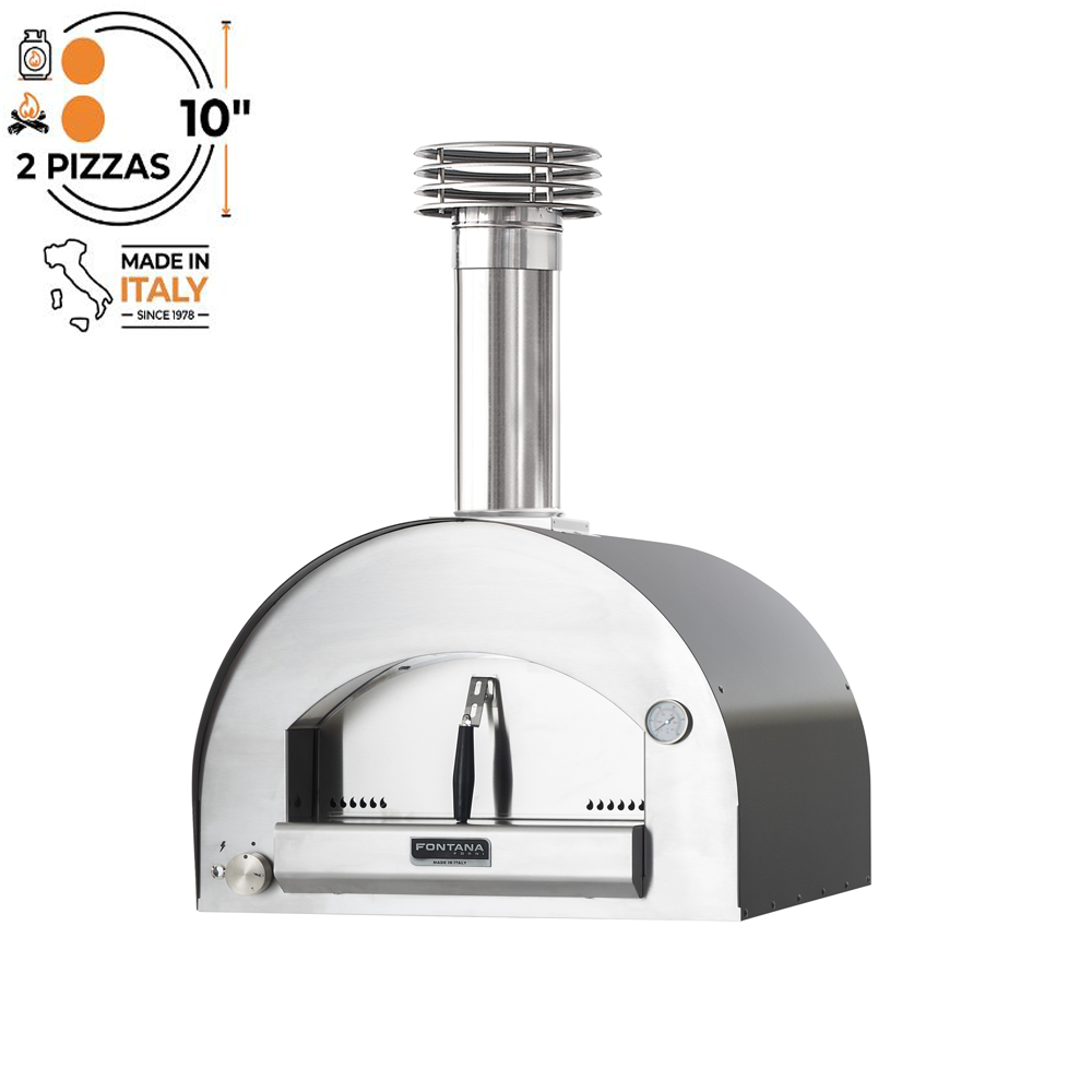 Fontana Forni Margherita Tabletop Dual Fuel Pizza Oven