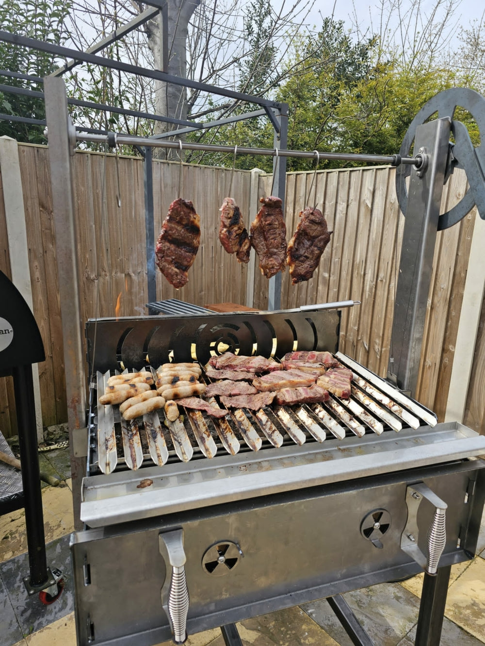 Inferno Grillbert 75 Argentinian-Style Stainless Steel BBQ Grill
