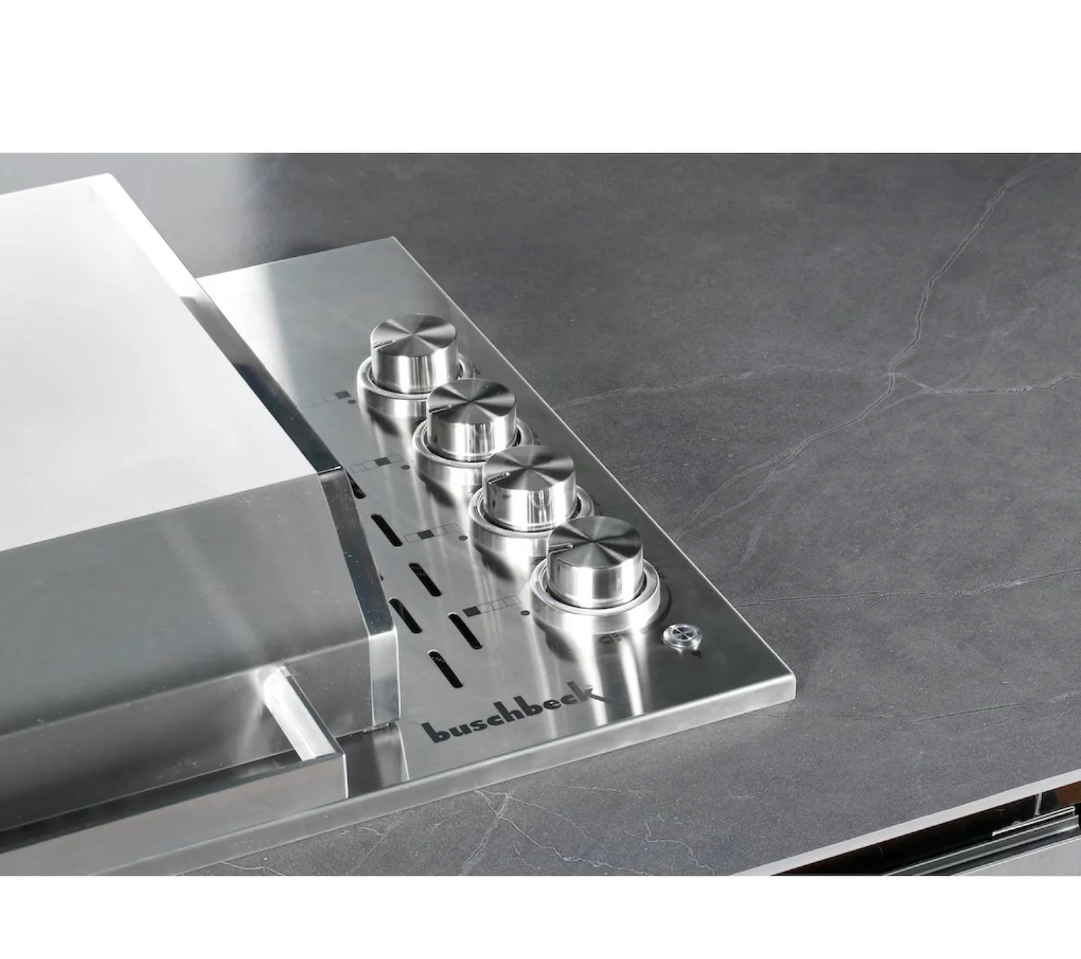 Buschbeck Derby Outdoor Kitchen Island 2.6M - Marble Grey
