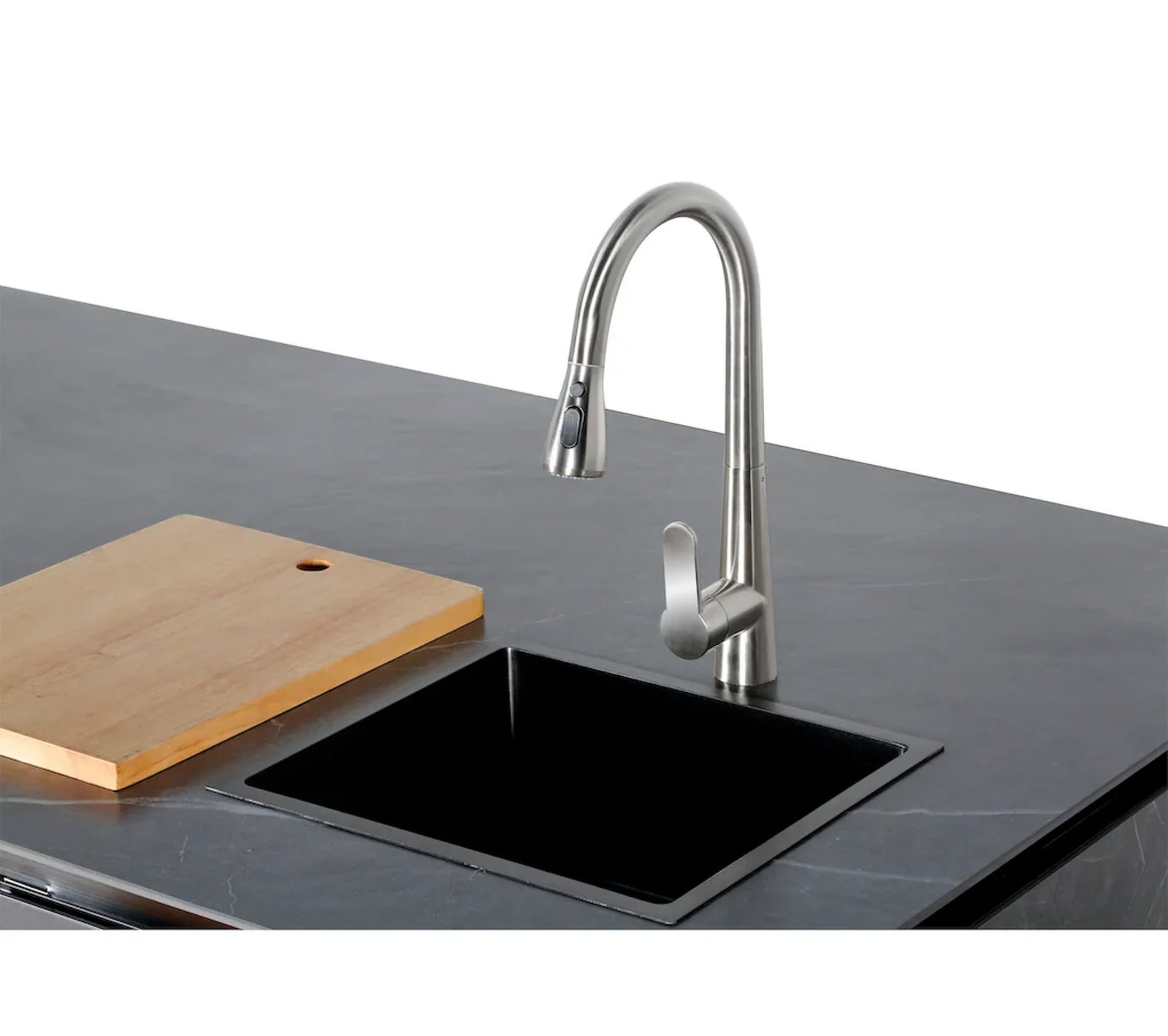 Buschbeck Derby Outdoor Kitchen Island 2.6M - Marble Grey
