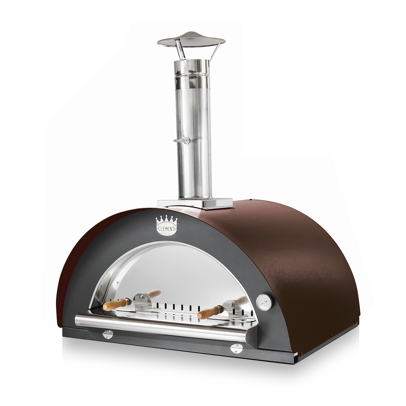 Clementi Pulcinella 80×60 Wood-Fired Pizza Oven – Italian Made