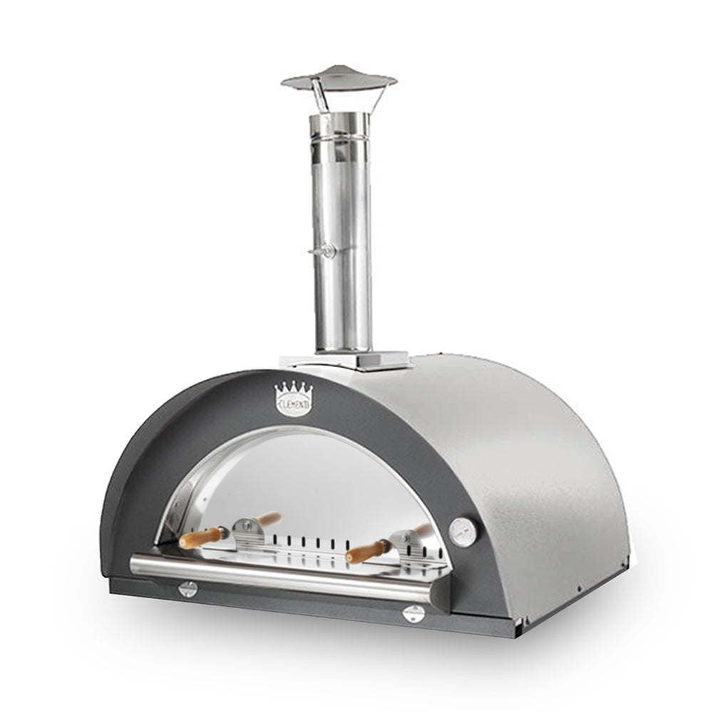 Clementi Pulcinella 60×60 Wood-Fired Pizza Oven – Italian Outdoor Oven