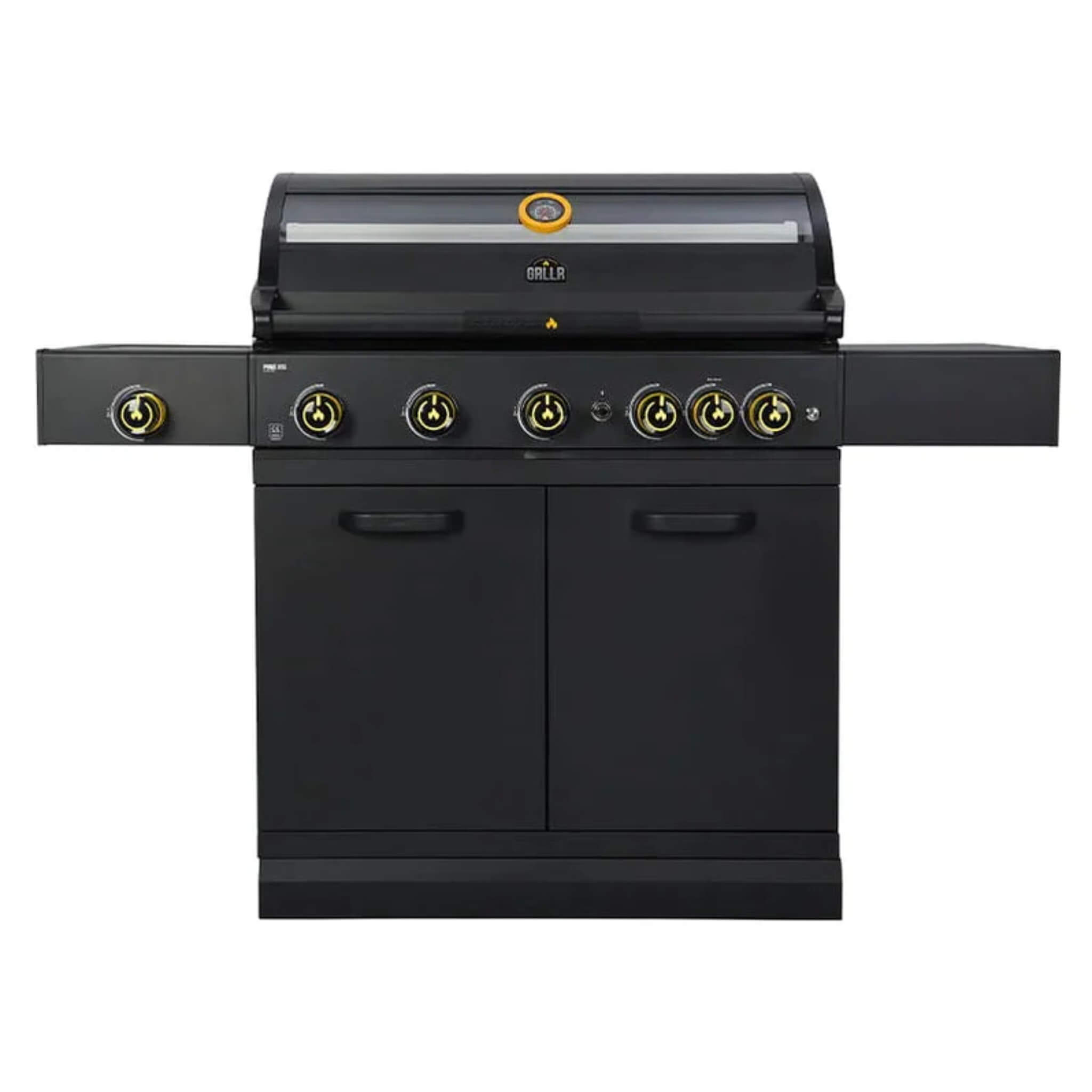 GRLLR Connect L-Shape Outdoor Kitchen – BBQ, Sink, Fridge & Kamado Cabinet (Optional Kamado)