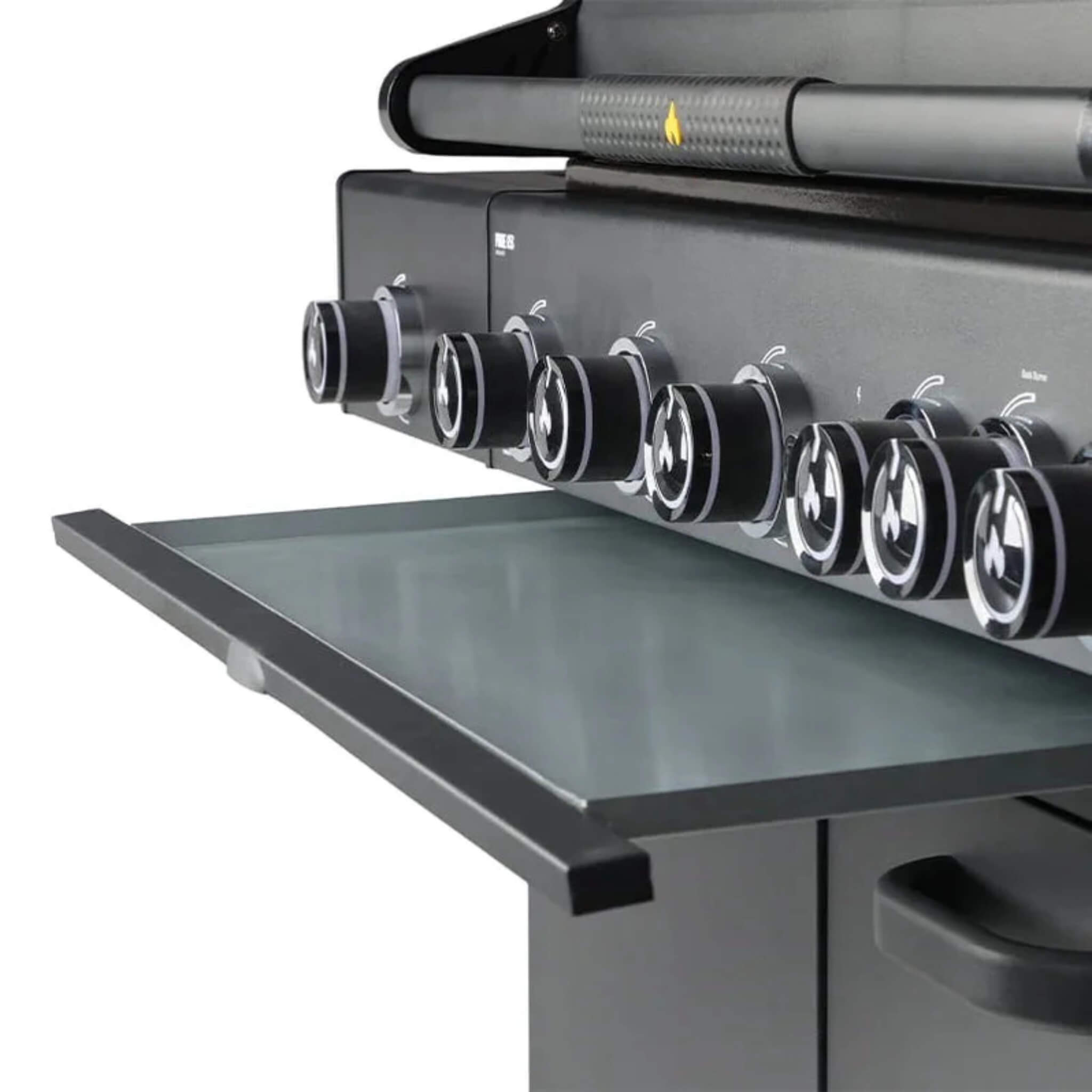 GRLLR Connect L-Shape Outdoor Kitchen – BBQ, Sink, Fridge & Kamado Cabinet (Optional Kamado)