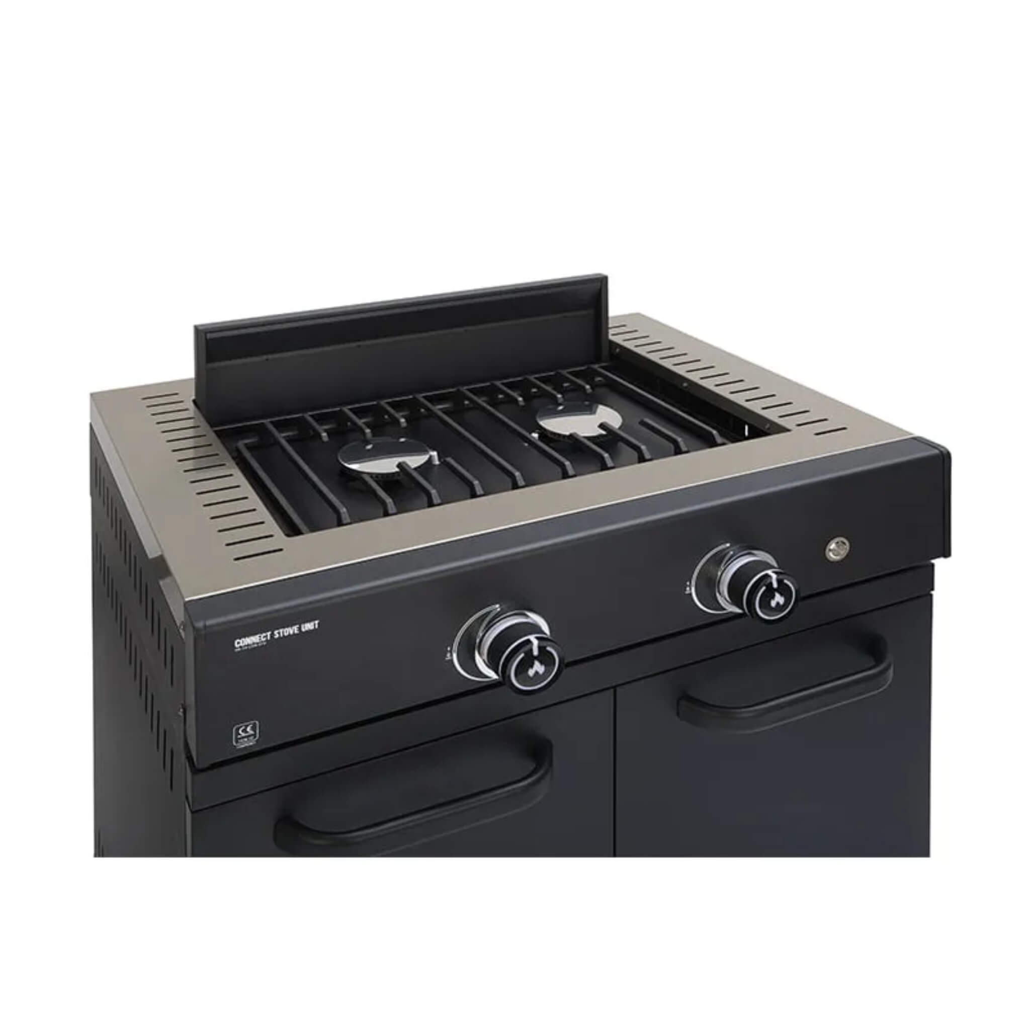GRLLR Connect Outdoor Kitchen – Fridge, Dual Gas Stove & Sink Unit