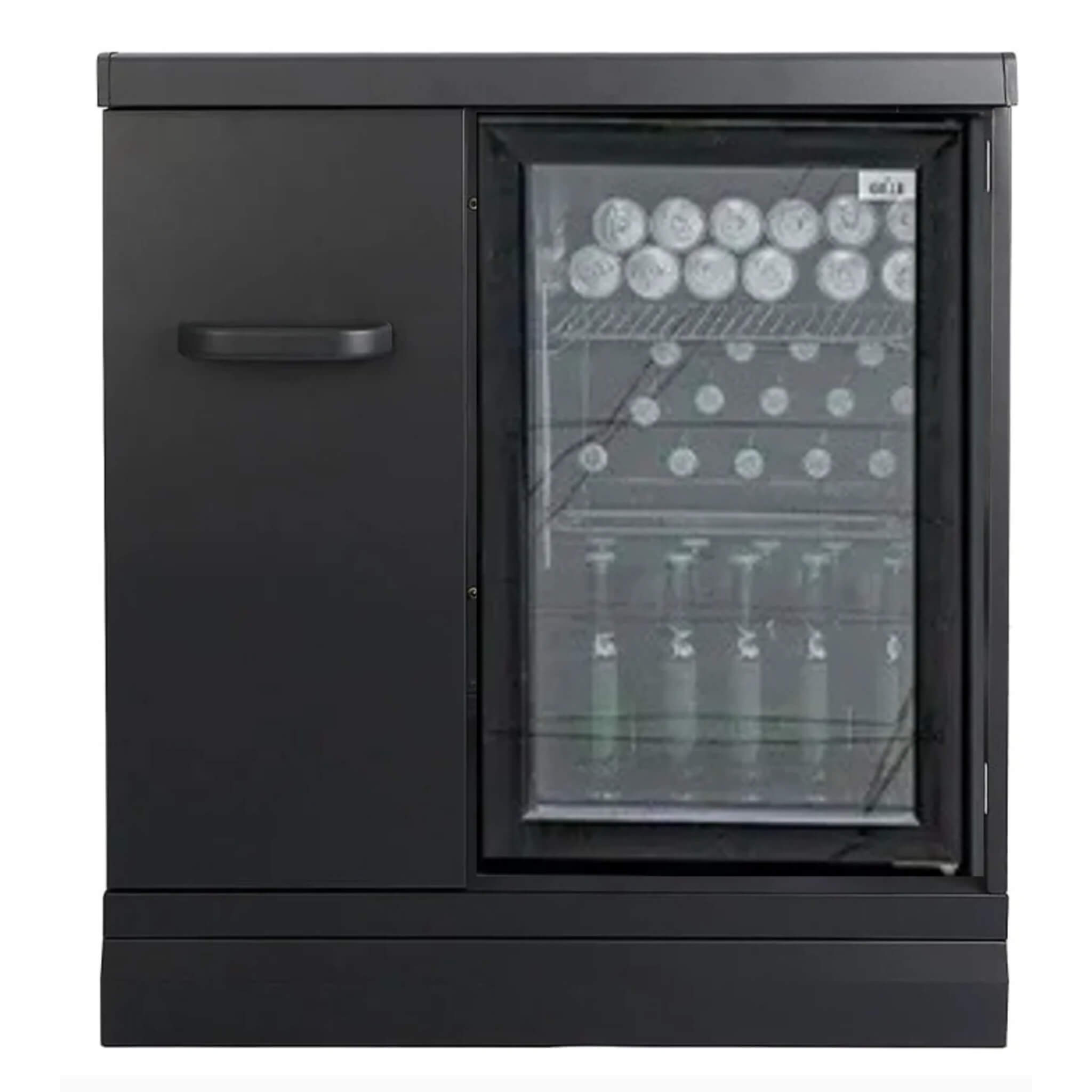GRLLR Connect Outdoor Kitchen – 4-Burner BBQ, Sink & Fridge