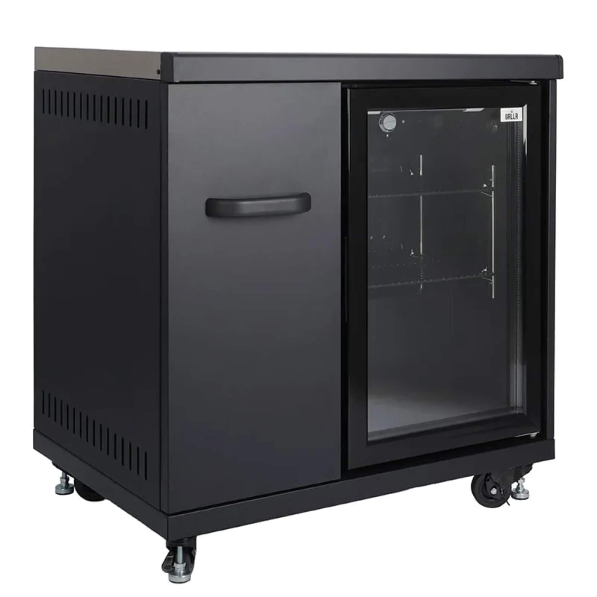 GRLLR Connect Outdoor Kitchen – 4-Burner BBQ, Sink & Fridge