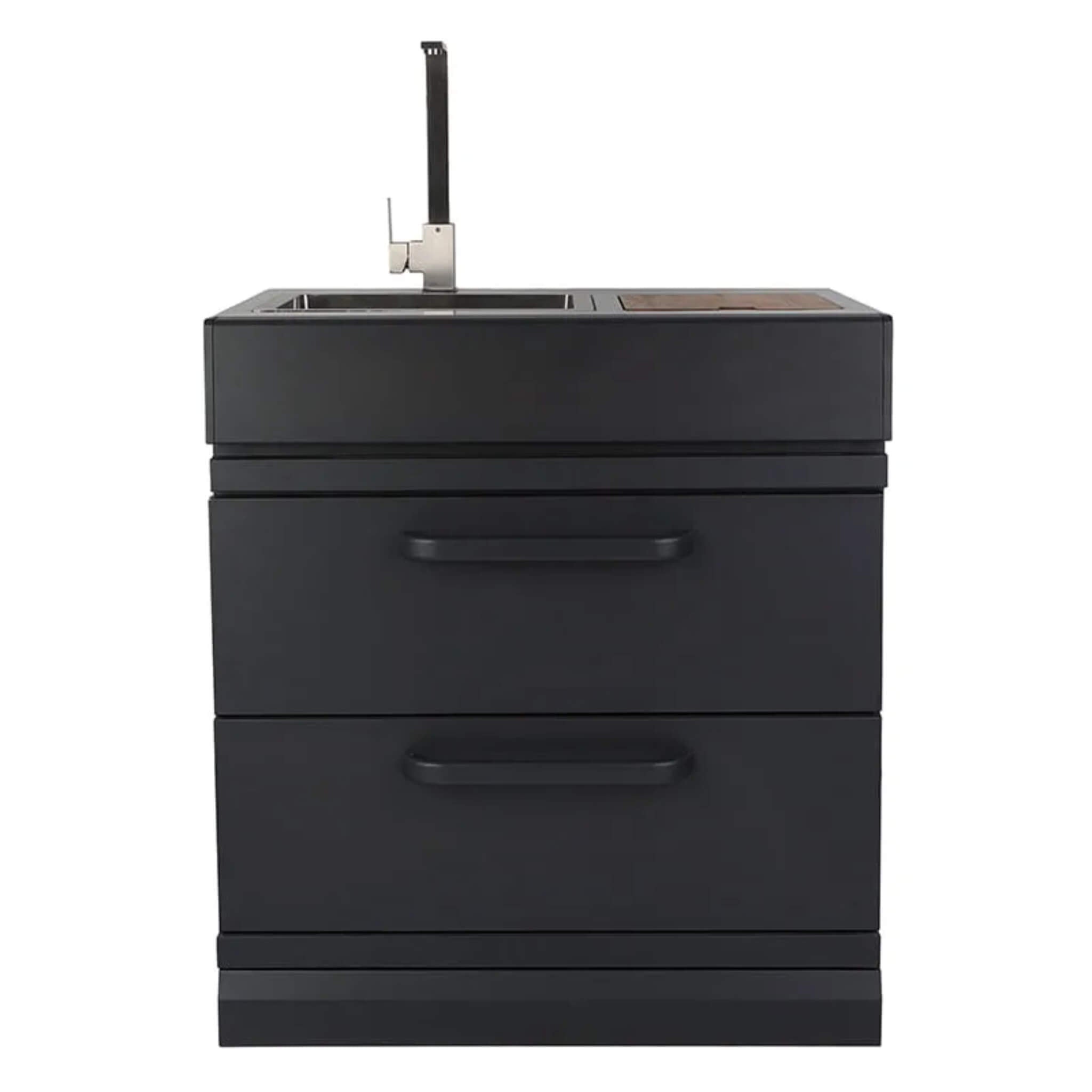GRLLR Connect Outdoor Kitchen – 4-Burner BBQ, Sink & Fridge