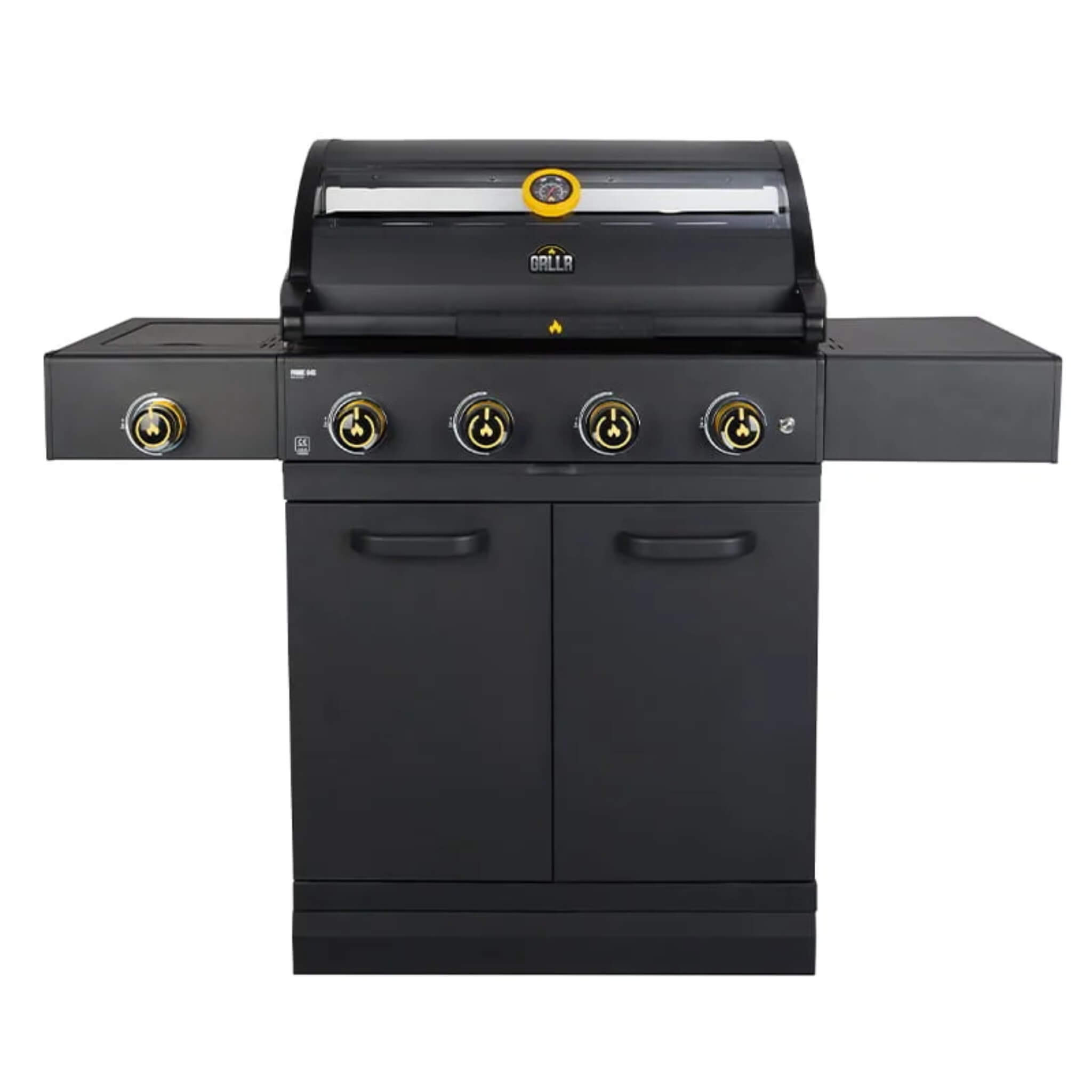 GRLLR Connect Outdoor Kitchen – 4-Burner BBQ, Sink & Fridge