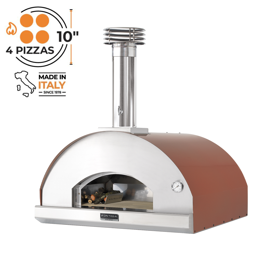 Fontana Forni Marinara Built-In Tabletop Wood-Fired Pizza Oven