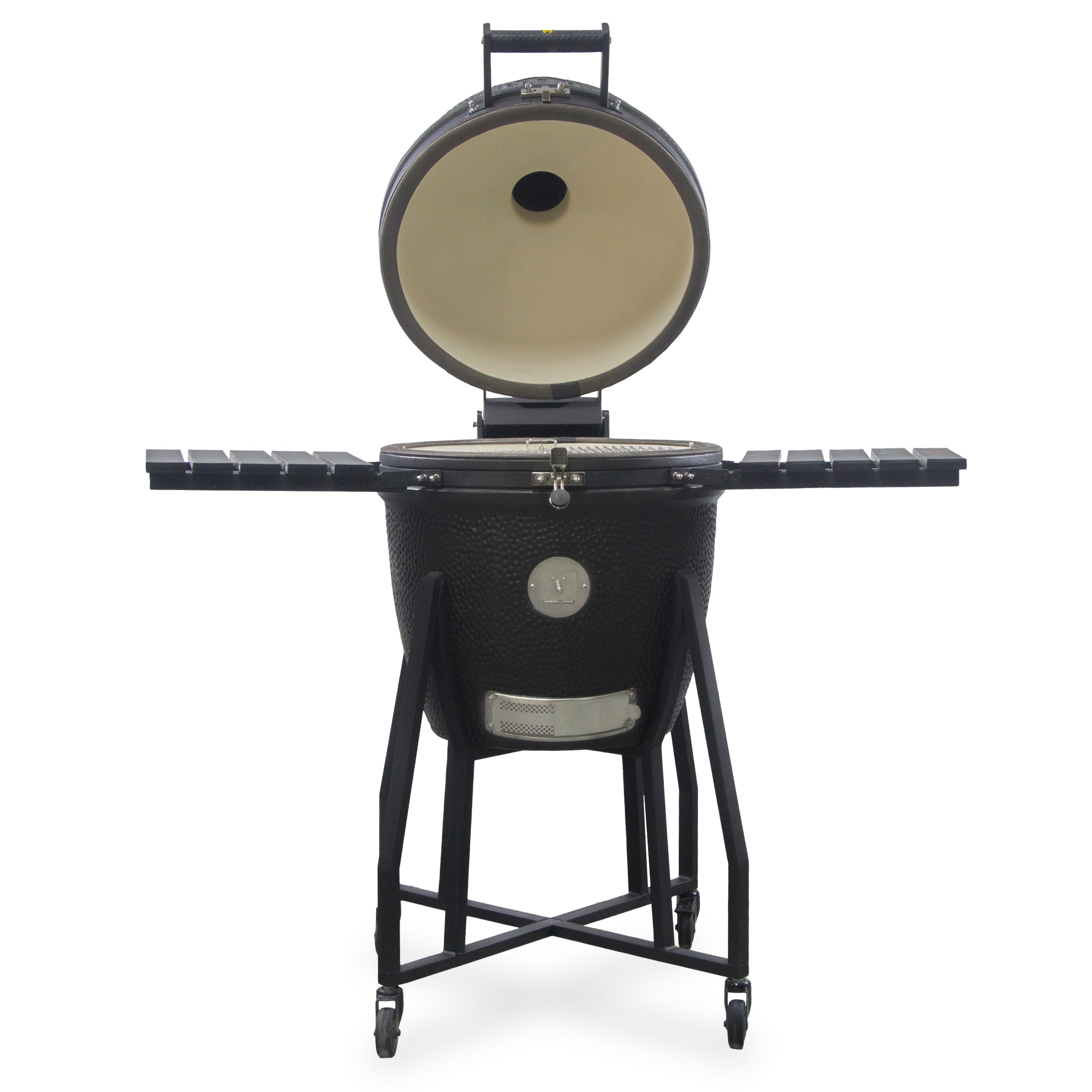 GRLLR Ember Classic 22 inch Kamado BBQ - Matte Black including Trolley