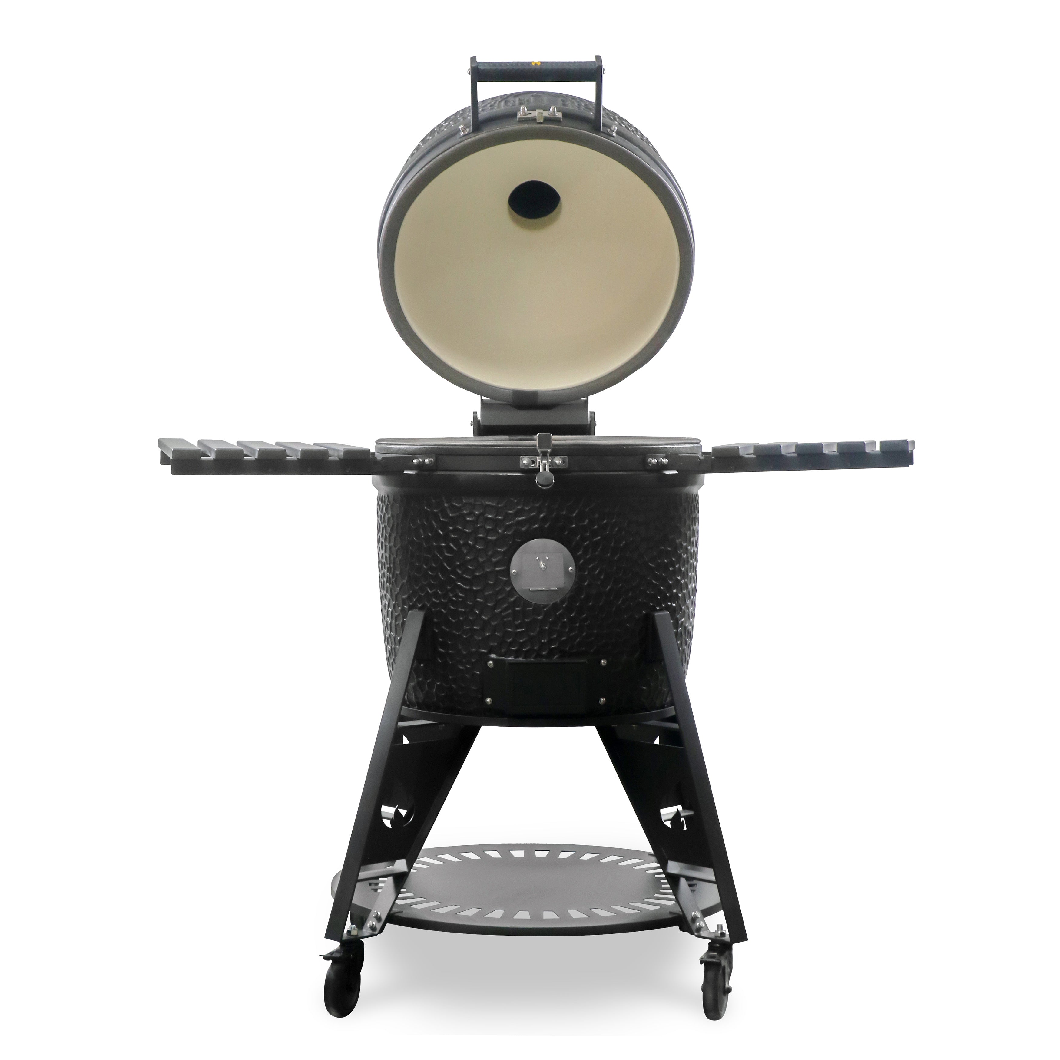 GRLLR Ember Pro 23 Inch Kamado BBQ - Matte Black including Trolley