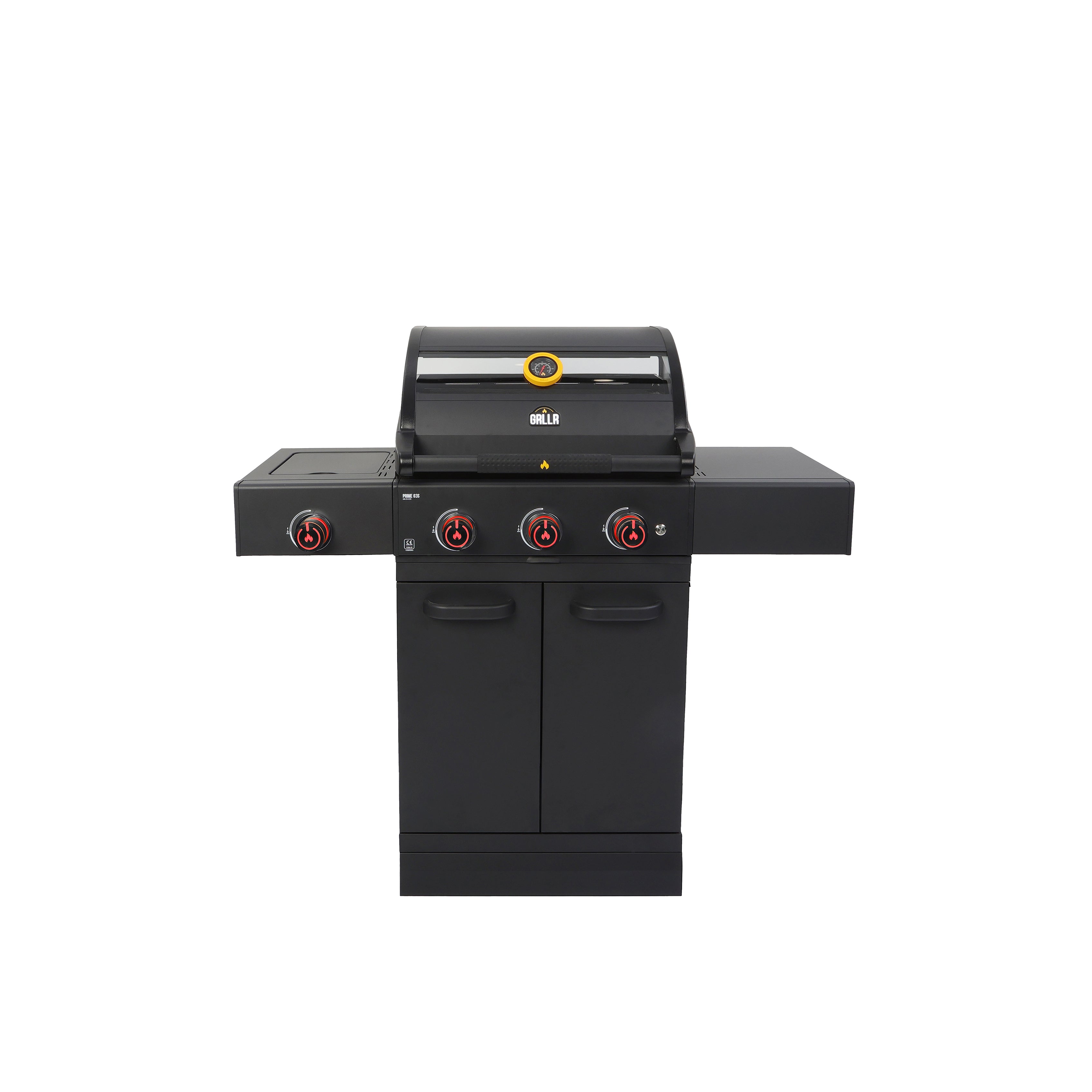 GRLLR Prime G3S 3 Burner Gas Barbecue with Side Burner