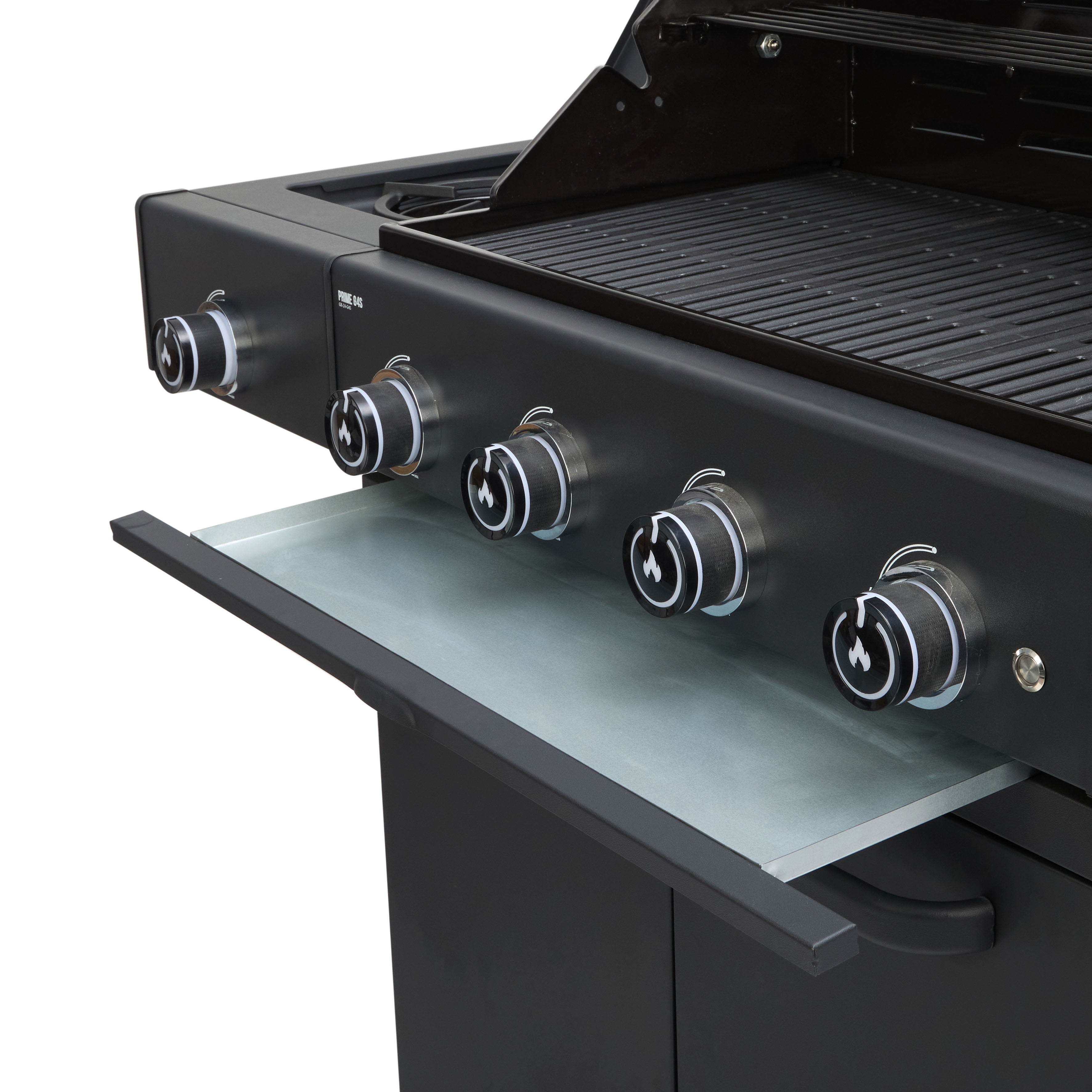 GRLLR Prime G4S 4 Burner Gas Barbecue with Side Burner