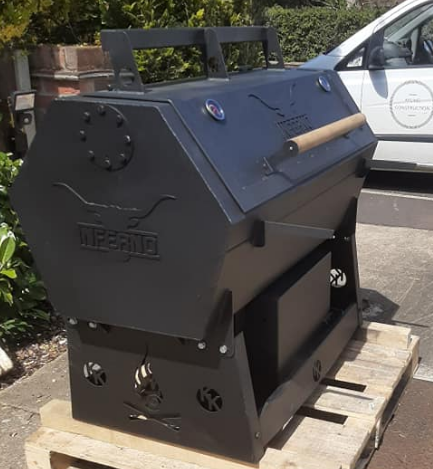 Inferno Reverse OffSet Smoker Grill 90