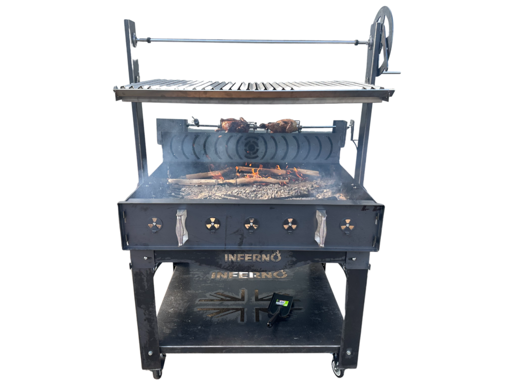 Inferno Grillbert COR-TEN Argentinian-Style Outdoor Steel Grill