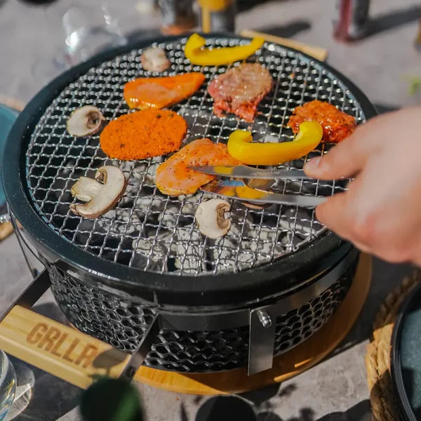 GRLLR Tokyo Shichirin Round Table Barbecue