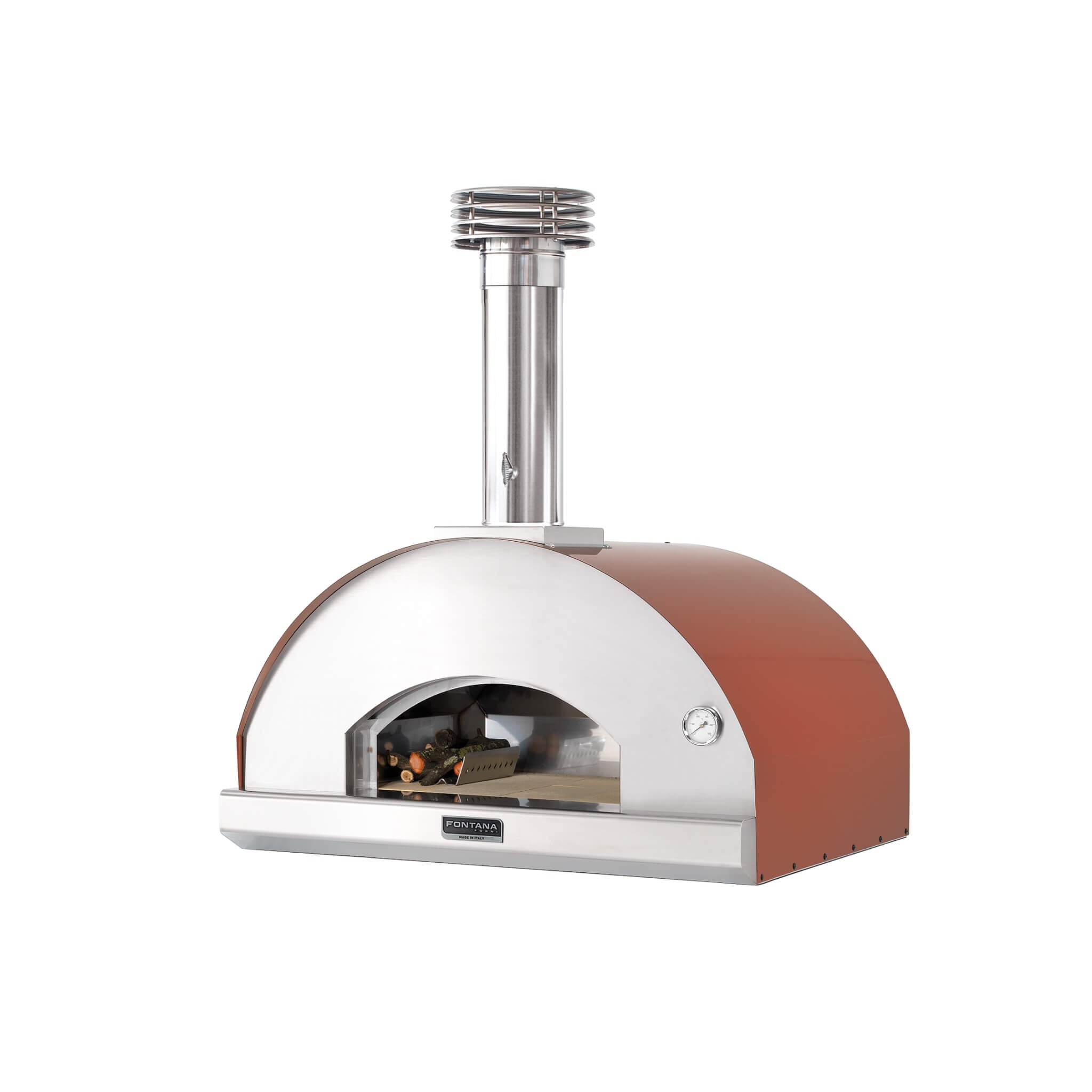 Fontana Forni Mangiafuoco Wood-Fired Pizza Oven – Tabletop 60×80cm
